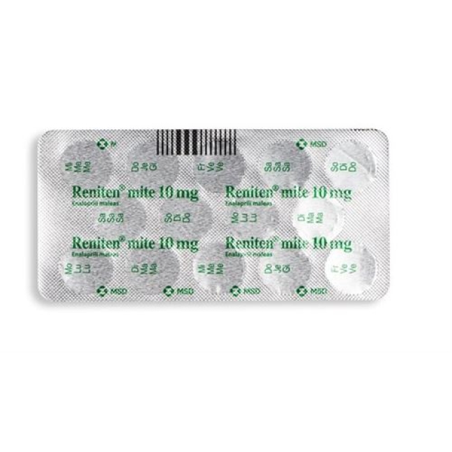 Reniten Mite 10 mg 28 tablets