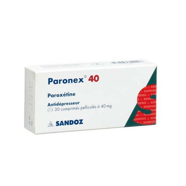 Paronex 40 mg 30 filmtablets