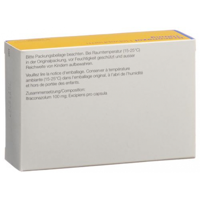 ITRACONAZOL HELVEPHARM 100