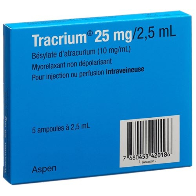 TRACRIUM INJ LSG 2,5ML      KK