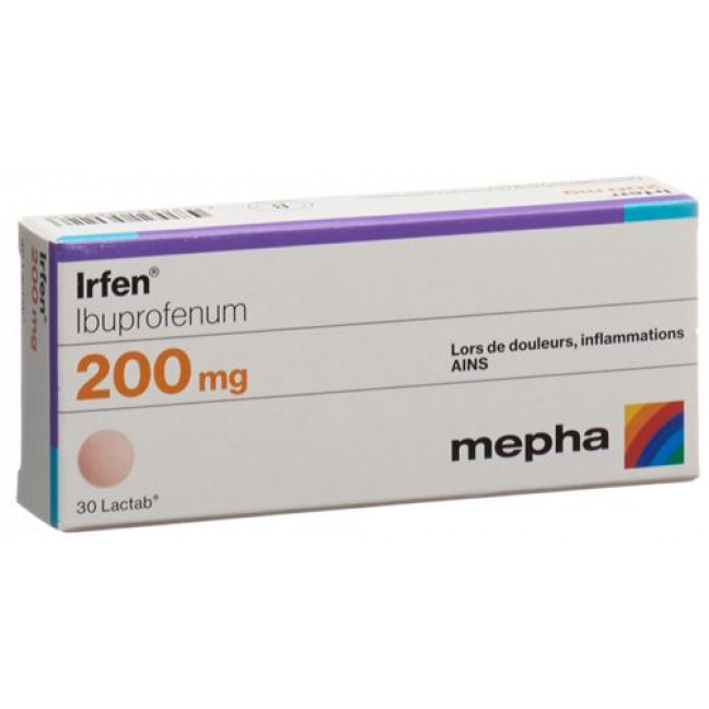 Irfen 200 mg 100 Lactabs