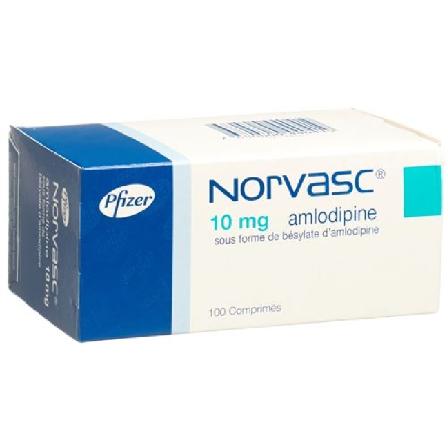 Norvasc 10 mg 30 tablets