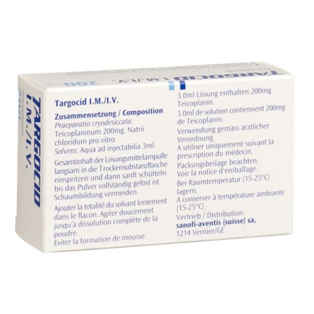 Targocid 200 mg