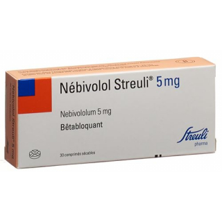 Nebivolol Streuli 5 mg 30 tablets