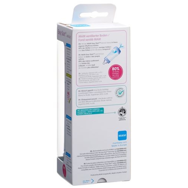 MAM Anti-Colic Schoppenflasche 260мл Boy