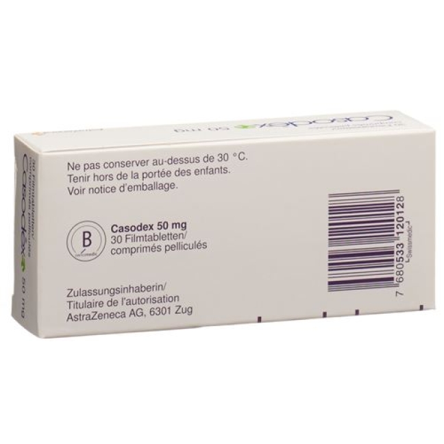 Casodex 50 mg 30 tablets