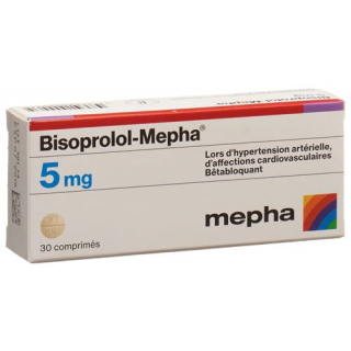 Bisoprolol Mepha 5 mg 30 tablets