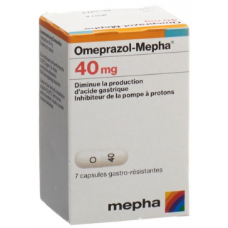 Omeprazol Mepha 40 mg 28 Kaps