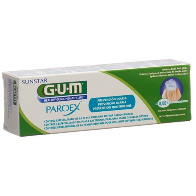 Sunstar GUM Paroex зубная паста 0.06% 75мл