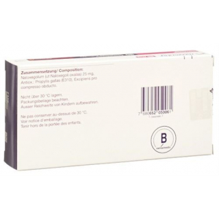 Moventig 25 mg 30 filmtablets