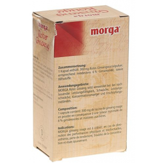 Morga Roter Ginseng в капсулах 100 штук