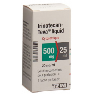 IRINOTECAN TEVA LIQ 500MG/