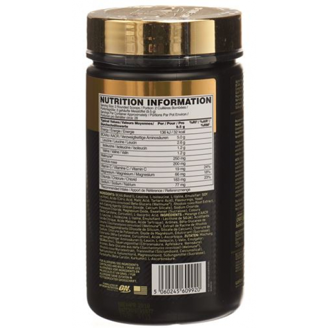 OPTIMUM BCAA GOLD T&S APPL PEA