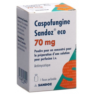 CASPOFUNGIN SANDOZ ECO 70MG KK