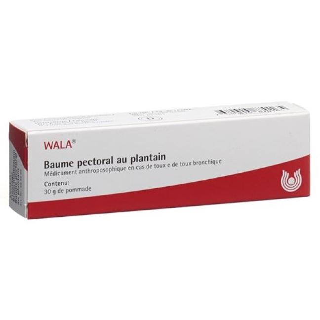 Wala Plantago Bronchialbalsam в тюбике 100г