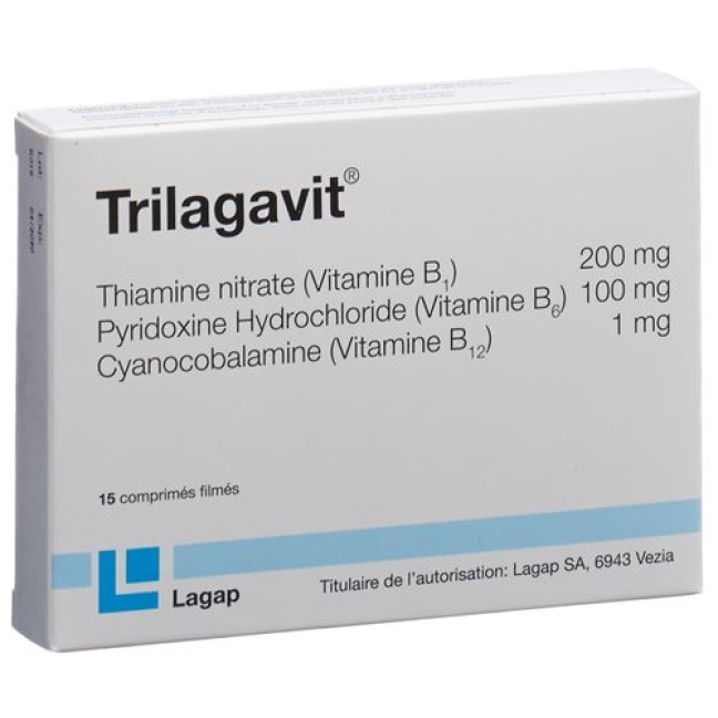 Trilagavit 15 filmtablets