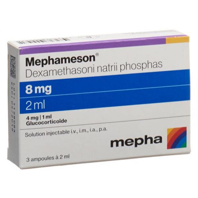 Mephameson 8 mg/2 ml 3 Ampullen je 2 ml