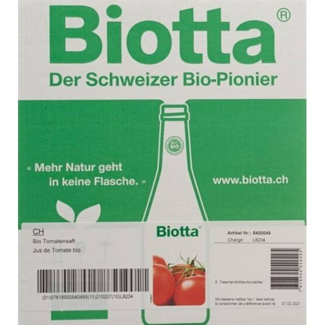 BIOTTA BIO TOMATEN SAFT