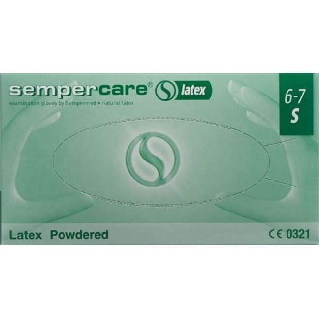 SEMPERCARE LATEX UNST GEPUD S