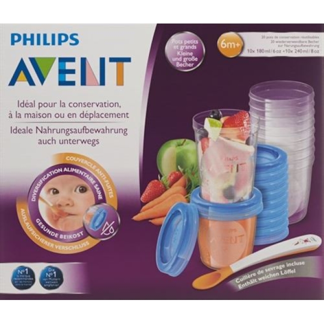 Avent Philips Via Gourmet Set