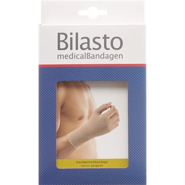 Bilasto Handgelenkbandage mit Daumen-Ansatz размер L Beige