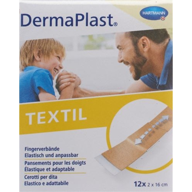 Dermaplast Textil 12 Fingerverbandpflaster