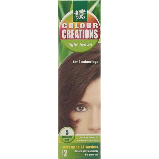 Henna Colour Creations Ligth Brown 5 60мл