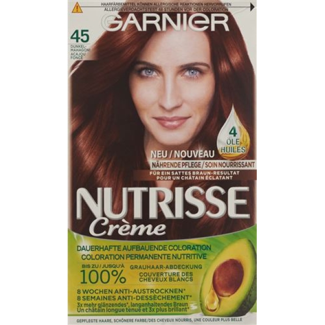 Nutrisse Nahrende Color-Maske 45 Dunk Mahago