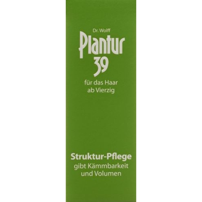 Plantur 39 Struktur-Pflege 30мл