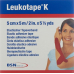 Leukotape K elastischer Tapeverband 5m x 5см Rot