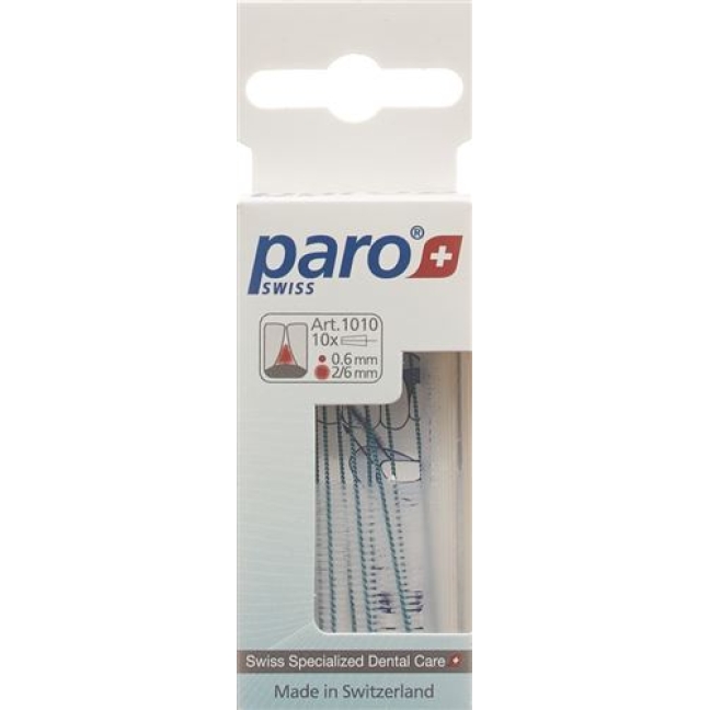 Paro Isola Long 2/6мм x-fein Blau Konisch 10 штук