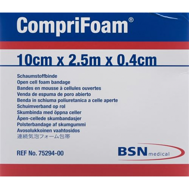 COMPRIFOAM 10CMX2.5MX0.4CM