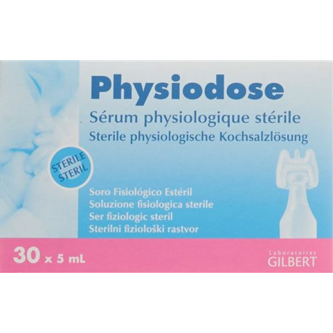 Physiodose Physiologische раствор 30x 5мл