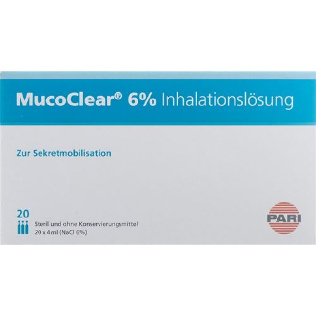 PARI MUCOCLEAR INHAL LS 6% NA