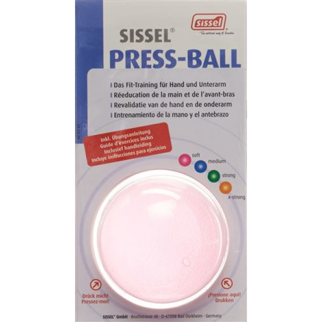 SISSEL PRESS BALL SOFT ROS