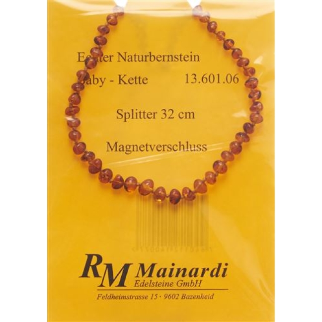 Mainardi янтарь Babykette Splitter 32см Magnetverschluss