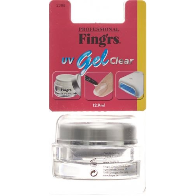 Fingrs UV Gel Clear Refill Blister 15г