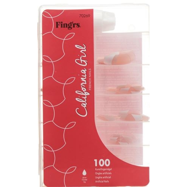 Fingrs Nagel French Manicure 108 штук