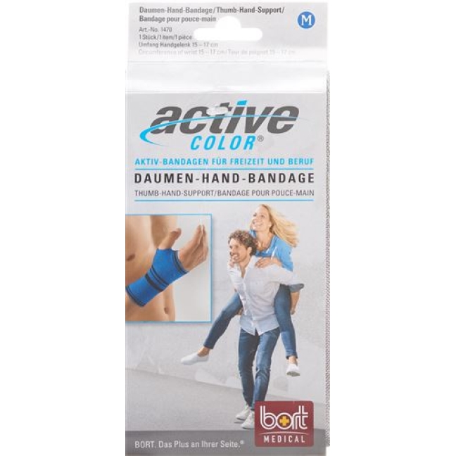 ACTIVECOL DAUM-HAND-BDG L BLAU