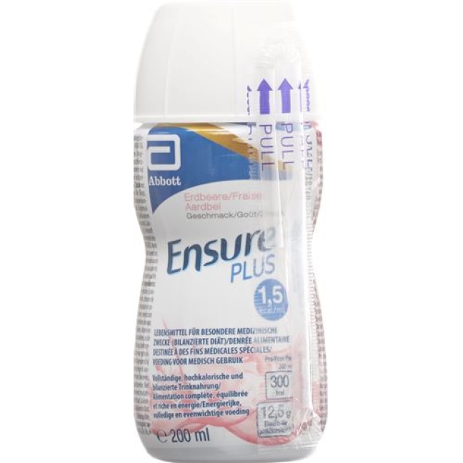 ENSURE PLUS ERDBEERE FLASCHEN