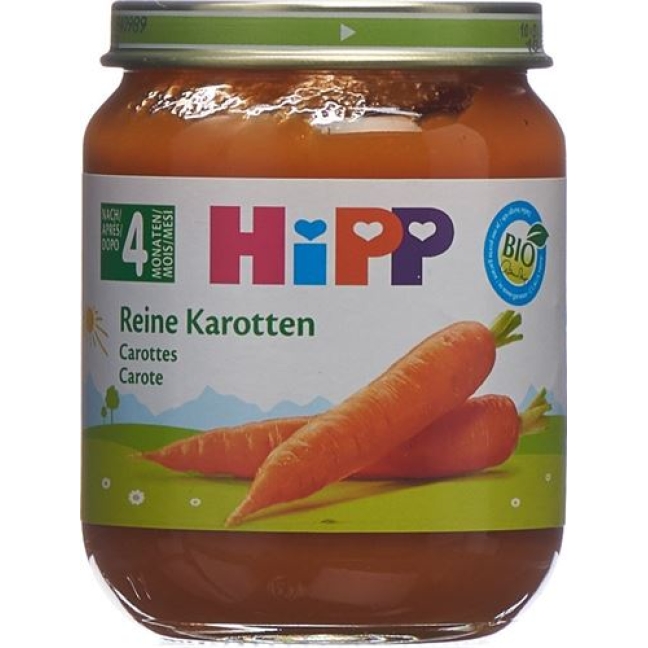 Hipp Reine Karotten Glas 125г