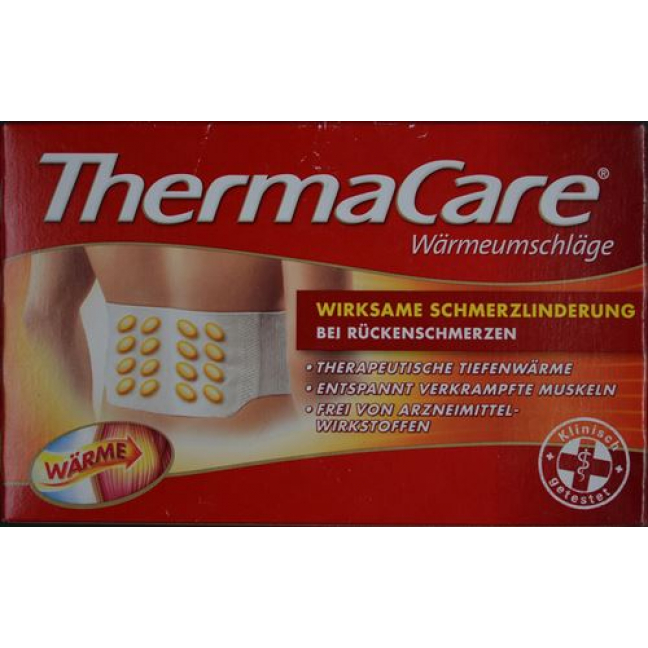 Thermacare Ruckenumschlag S-XL 4 штуки