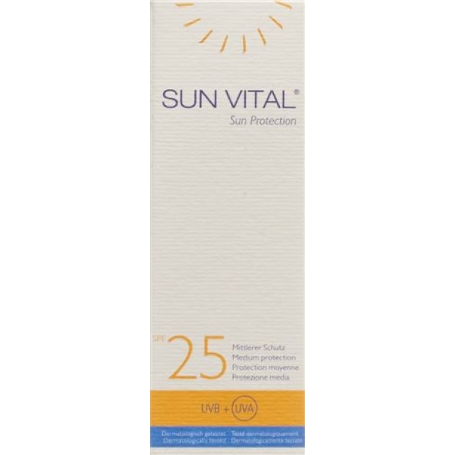 Goloy 33 Sun Vital Sonnenschutzfaktor 25 20мл