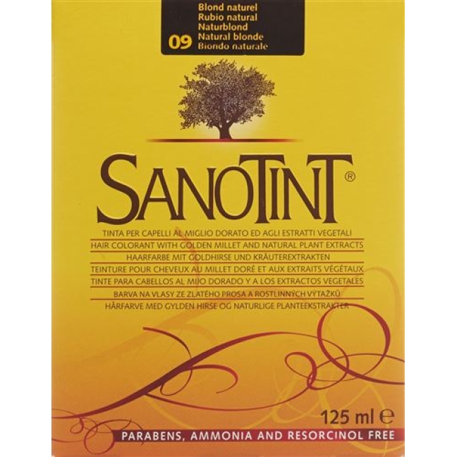 Sanotint цвет волос 09 Naturblond