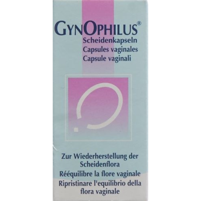 Gynophilus Vaginalв капсулах Probiot F Vaginalflora 14 штук