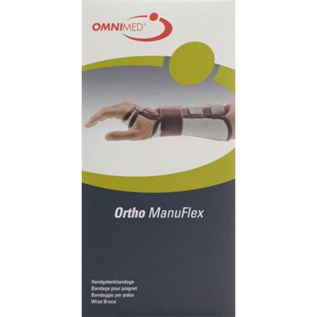 Omnimed Ortho ManuFlex Handgelenkbandage 22см Rechts размер M Beige