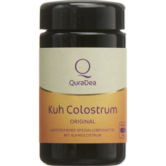 Quradea Kuh Colostrum Original в капсулах Bio пастилки 120 штук