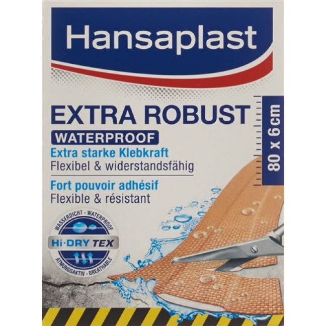 Hansaplast Extra Robust 80см x 6см