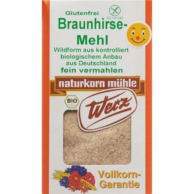 Werz Braunhirse Mehl Bio 500г