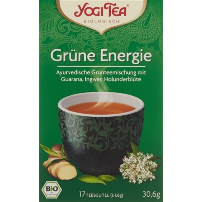 YOGI GREEN TEE GRUENE ENERGIE